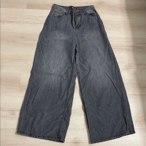 Oat New York Women's  Wide Leg Pants gray/ charcoal pants soft lyocell neutral